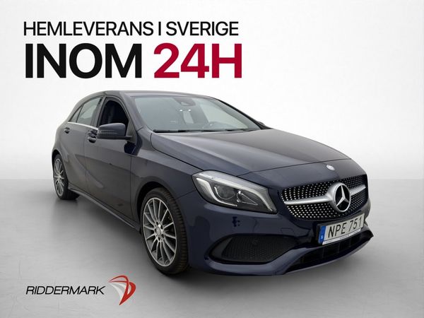 Mercedes A180 d 7G AMG Line Kamera CarPlay 109hk - 2017