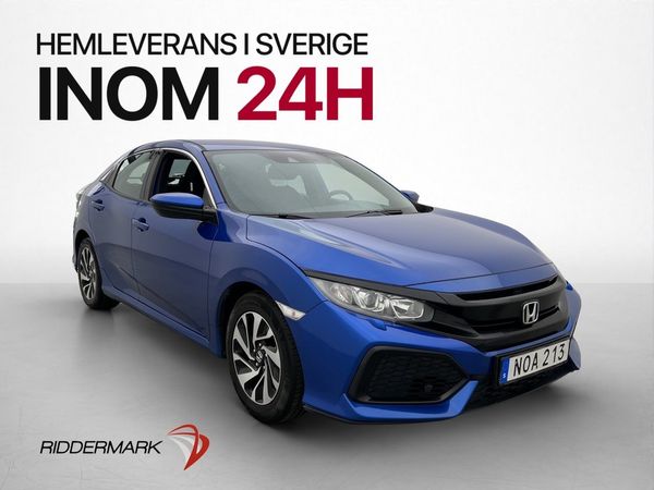 Honda Civic 1.0 129hk Comfort M-Värm Adaptiv Farth - 2017