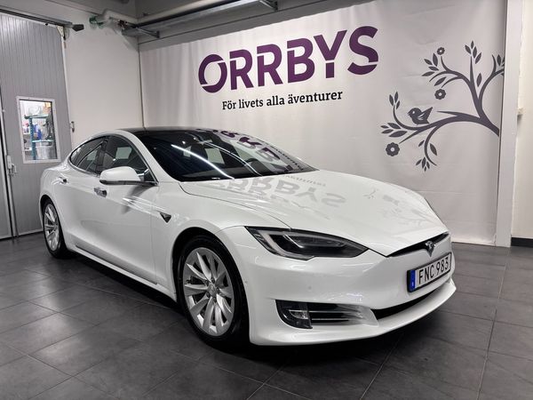 Tesla Model S 100D, Nytt högvoltsbatteri, Moms, 2 ägare, Vinterhjul - 2018