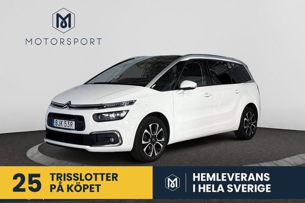 Citroen C4 Spacetourer Grand Aut 7-sits Backkamera Navigation Carplay Keyless - 2019