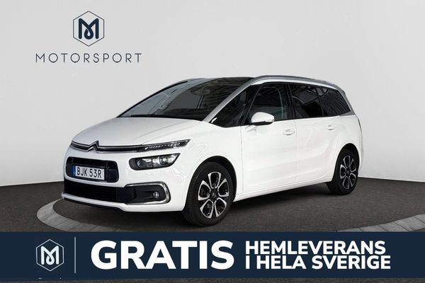 Citroen C4 Spacetourer Grand Aut 7-sits Backkamera Navigation Carplay Keyless - 2019