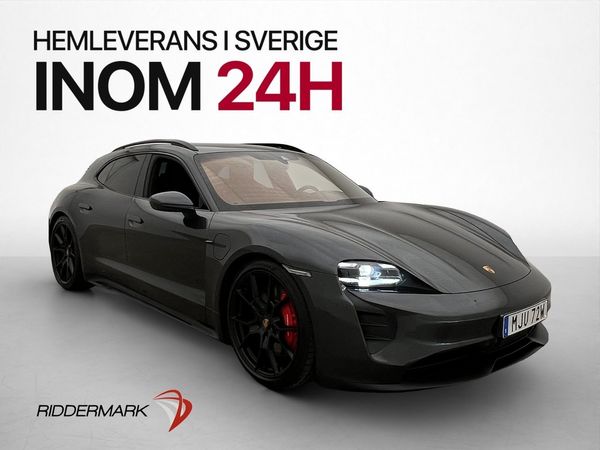 Porsche Taycan GTS Sport Turismo PASM Pano Burm 18-Vägs MOMS - 2022
