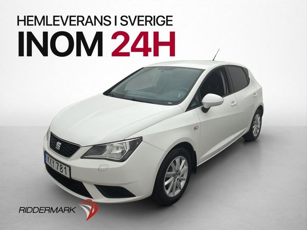 Seat Ibiza 1.2 TSI Style P-Sensorer Farthållare Låg-Skatt - 2015