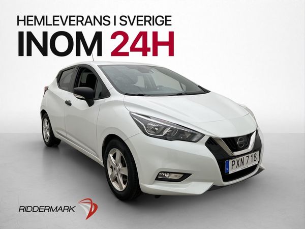 Nissan Micra 1.0 71hk Bluetooth Farthållare Låg-Skatt - 2017