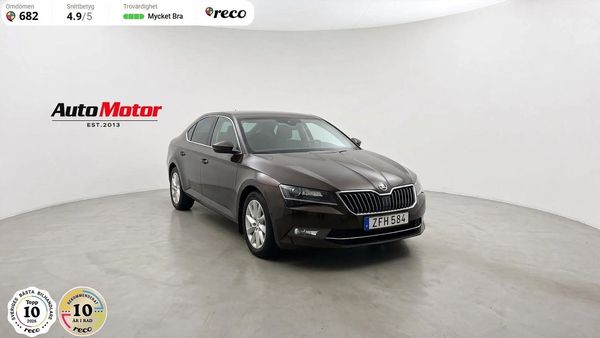 Skoda Superb 2.0 TDI 4x4 Style 190hk Drag/Värmare/Kamera - 2018