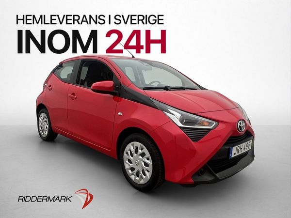 Toyota Aygo 1.0 72hk X-PLAY Kamera Bluetooth 0.42 l/mil - 2021