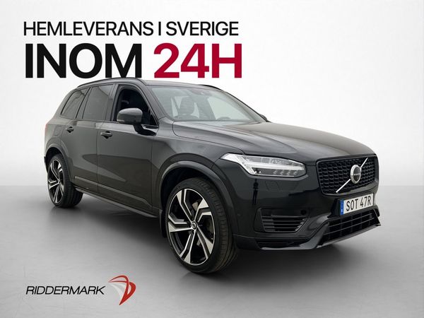 Volvo XC90 Recharge T8 AWD R-Design 7-Sit Pano Luft B&O Drag - 2021