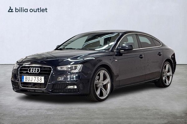 Audi A5 Sportback 2.0 TDI quattro S Tronic S-Line 177hk P-sens - 2014