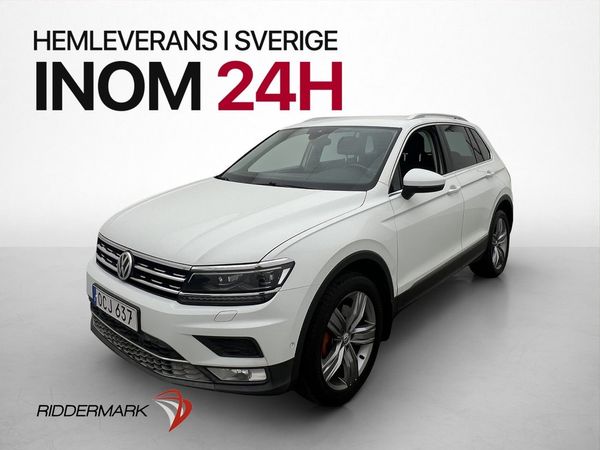 Volkswagen Tiguan 2.0 TDI 4M Cockpit Drag D-värm Kamera 190h - 2016