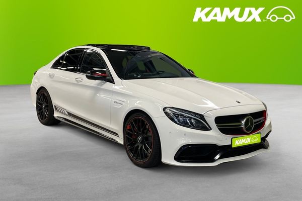 Mercedes C63 AMG C 63 S 510hk Edition One Skalstolar 360 HUD Pano - 2016