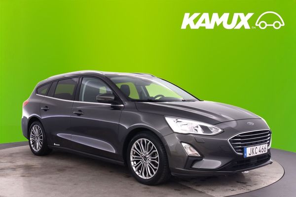 Ford Focus Kombi 1.0 125hk Launch Edt B-Kam Drag CarPlay Keyless - 2019