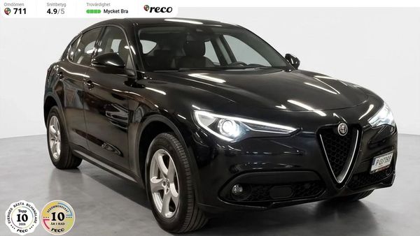 Alfa Romeo Stelvio 2.2 JTD 16V Q4 210hk Nybytt kamrem/En ägare - 2017