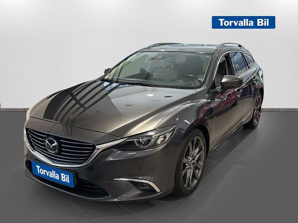 Mazda 6 Wagon 2.2 175HK AWD Optimum Bränslevärmare BOSE DRAG - 2017