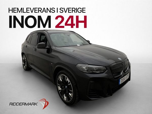 BMW iX3 286hk M-Sport Pano H/K HuD Läder 360° Drag - 2022