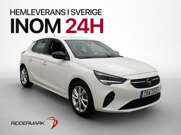 Opel Corsa 1.2 75hk Elegance Kamera CarPlay Rattvärme - 2021