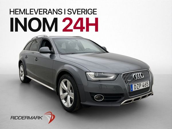 Audi A4 Allroad 2.0 TDI 190hk Endast 0,56l/mil Drag Sportsto - 2015
