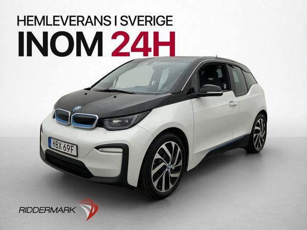 BMW i3 120 Ah 170hk Comfort Advanced Värmepump Navi Sensorer - 2019
