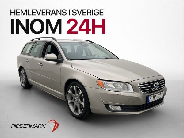 Volvo V70 D2 Värmare Drag CitySafety Välskött 0,42l/mil - 2014