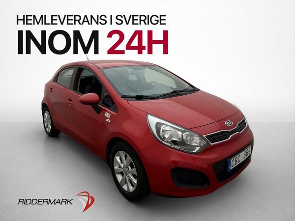 Kia Rio 1.2 84hk GLS Låg-Årsskatt 0.50 l/mil - 2012