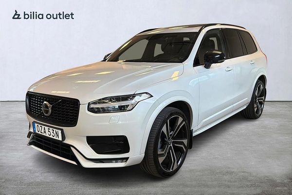 Volvo XC90 7 Säten B5 AWD R-Design 7sits Drag B&W Luftfjädring Pano Keyles - 2020