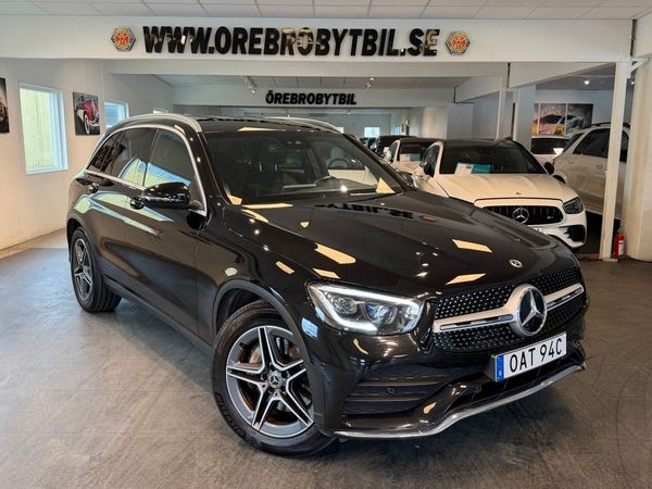 Mercedes GLC200 d 4MATIC AMG AUT Drag Gps Värmare Cockpit Ambient - 2020