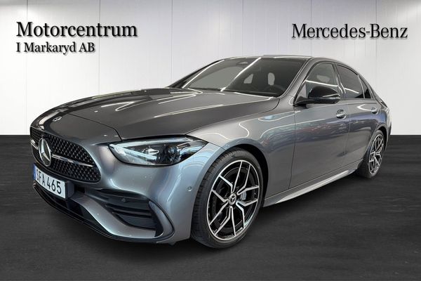 Mercedes C220 d Sedan Aut/AMG/Värmare/Minne/360-Kamera/Carplay - 2022