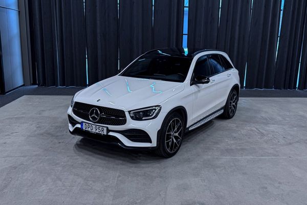 Mercedes GLC300 d 4MATIC|AMG|Pano|Burmester|360|Värmare|Adaptiv - 2020