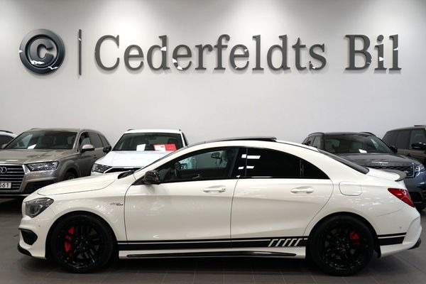 Mercedes CLA45 AMG 4MATIC Panorama 360hk Nyserv Nybes Euro 6 - 2015