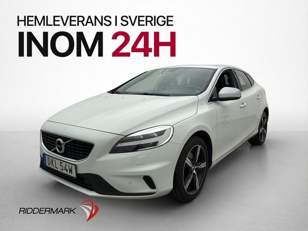 Volvo V40 T3 152hk R-Design Värmare Drag Skinn/Alcantara - 2019