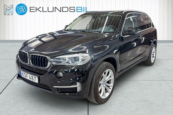 BMW X5 xDrive25d 7-sits Drag Pano Läder HarmanKardon Navi - 2015