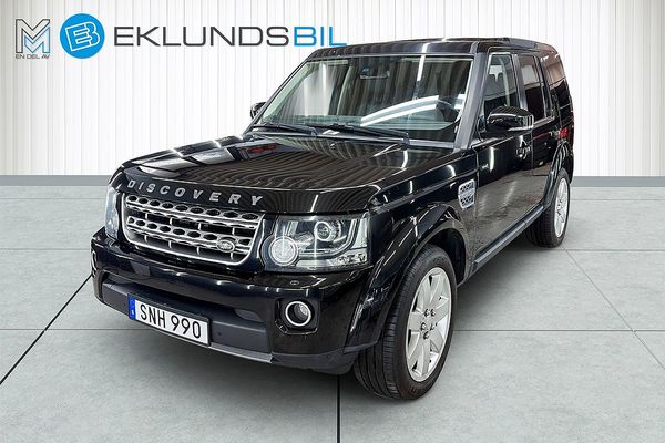 Land Rover Discovery 3.0 SDV6 4WD HSE 7-sits Värmare Meridan Skinn Navi Drag - 2015