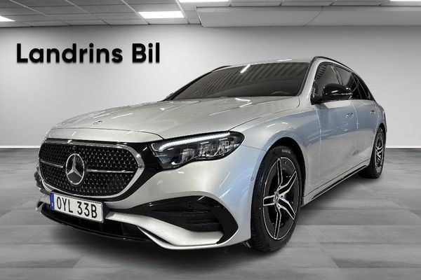 Mercedes E300 de 4MATIC AMG Drag 360Kamera Distronic Värmare - 2026
