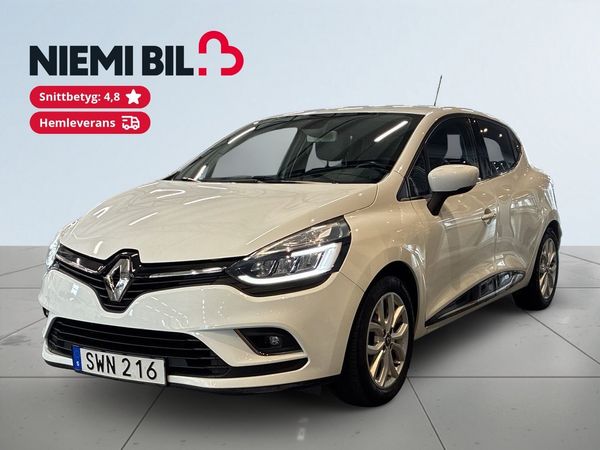 Renault Clio 0.9 TCe Intens S&V-hjul/Psens/Navi/BT/Keyless - 2017