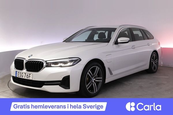 BMW 530 e xDrive Touring Drag Rattvärme Navi Carplay FartH - 2021