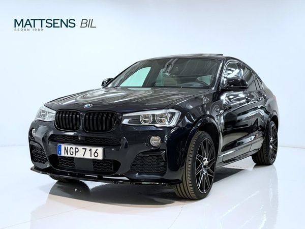 BMW X4 M40i Sport 360Hk /Pano /HK /360° /Skinn /HuD /Drag - 2016