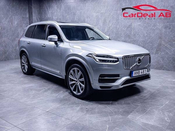 Volvo XC90 T8 TwEn AWD 7-Sits Inscription Pano HUD 360° CarPlay - 2017