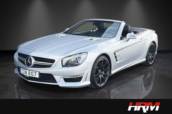 Mercedes SL63 AMG 5.5 V8 537hk Pano H/K kolfiber - 2014