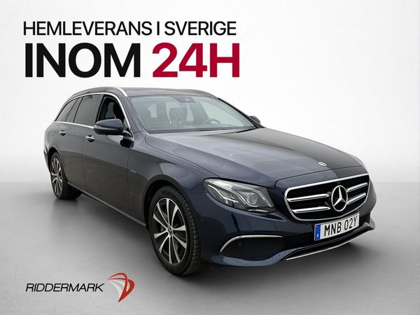 Mercedes E300 de 306hk Burmester D-Värmare Pano 360° - 2020
