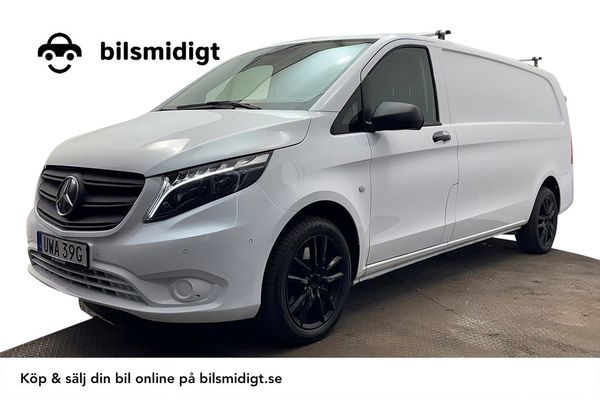 Mercedes Vito 119 119 CDI 2.8t L3 XLång Drag Inred Kamera Värm Läder 3sit - 2023