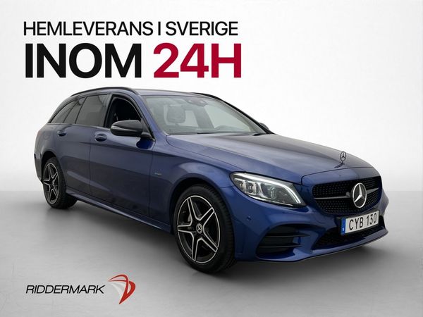 Mercedes C300 T de AMG Night Värmare Kamera Drag - 2021