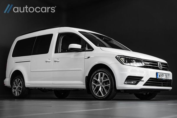 Volkswagen Caddy Maxi Life 4Motion 7-sits|Värmare|Drag|Se utr - 2019