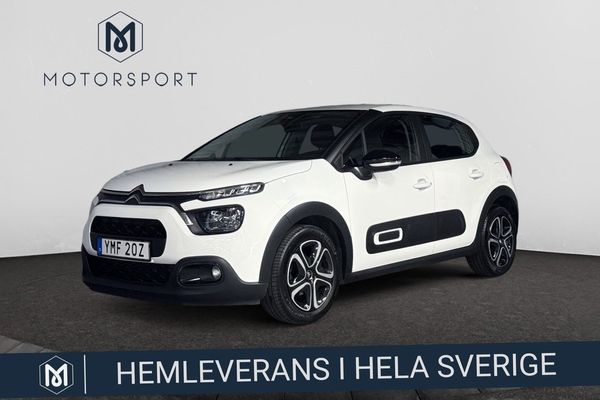 Citroen C3 1.2 PT 83hk Apple Carplay Farthållare - 2021