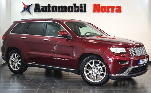 Jeep Grand Cherokee 4WD Summit Pano Luftfjädring H/K 1-Ägare - 2016