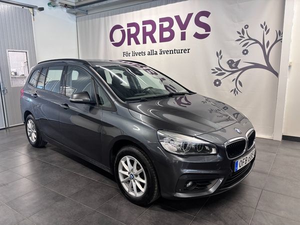 BMW 218 i Gran Tourer Aut Advantage 7-sits Drag V-Hjul Elbaklucka - 2017
