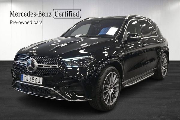 Mercedes GLE350 de 4MATIC AMG Pano HUD Burmester Luftfjädring Drag - 2025