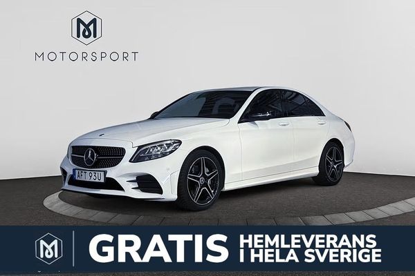 Mercedes C200 d d Aut AMG sport Värmare Kamera - 2019