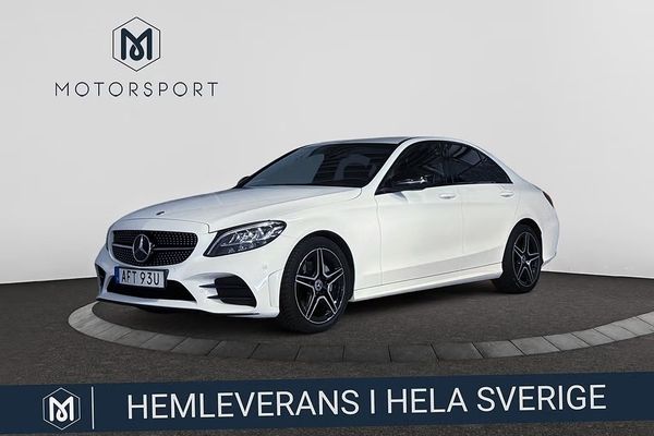 Mercedes C200 d d Aut AMG sport Värmare Kamera - 2019