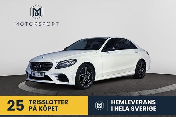 Mercedes C200 d d Aut AMG sport Värmare Kamera - 2019