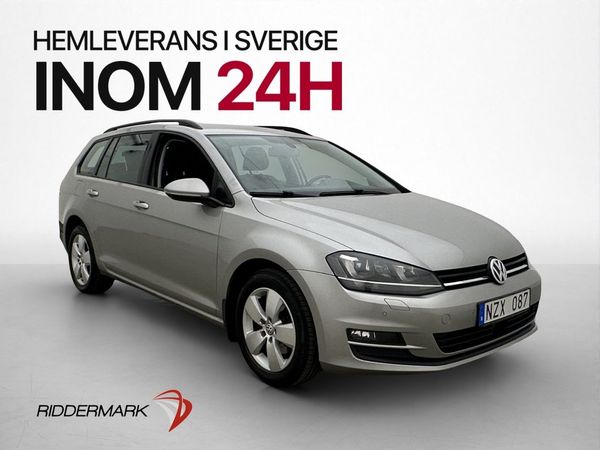Volkswagen Golf SC 1.6 TDI 4M Sensorer Adpt-Fart Dragkrok - 2014