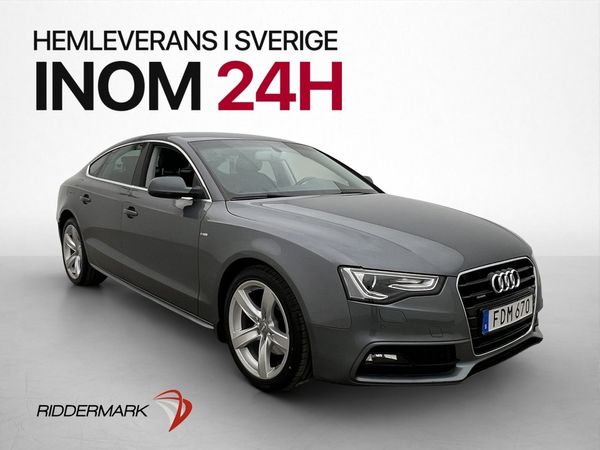 Audi A5 TDI Q 190hk S-Line Värmare P-Sensorer - 2016